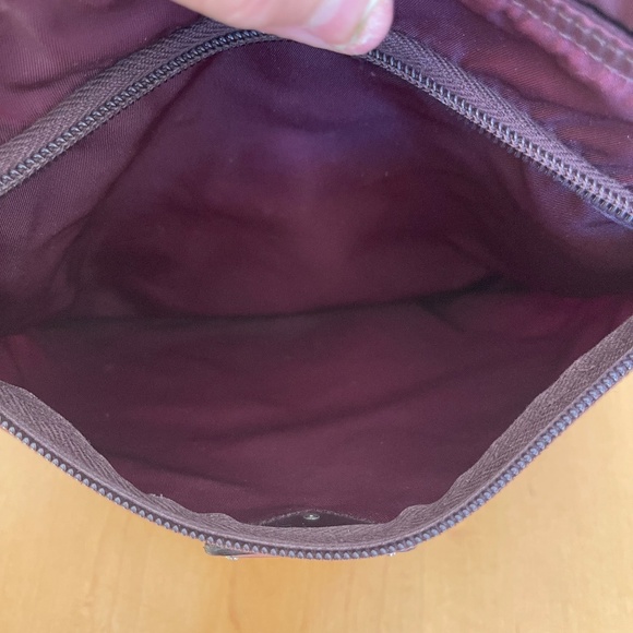 P - 48 Prada Burgundy Nyon Crossbody messenger bag - Picture 5 of 13